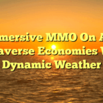 Immersive MMO On AR: Metaverse Economies With Dynamic Weather