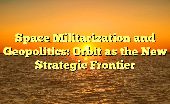 Space Militarization and Geopolitics: Orbit as the New Strategic Frontier