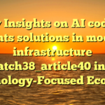 Key Insights on AI coding agents solutions in modern infrastructure batch38_article40 in a Technology-Focused Economy
